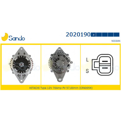 Foto Generator SANDO 20201900