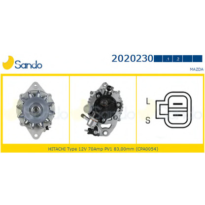 Foto Generator SANDO 20202302