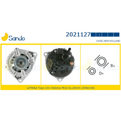 Foto Generator SANDO 20211271