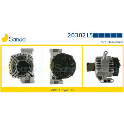 Zdjęcie Alternator SANDO 20302151