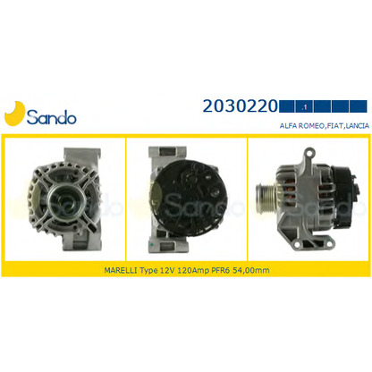 Foto Generator SANDO 20302201