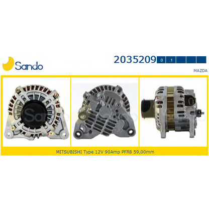 Foto Generator SANDO 20352091