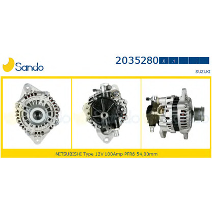 Foto Generator SANDO 20352800