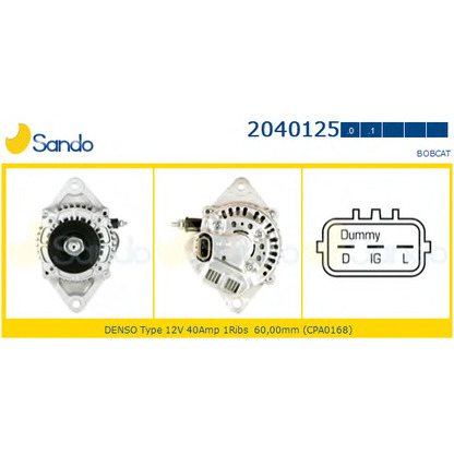 Foto Generator SANDO 20401251
