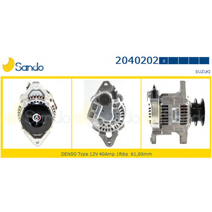 Photo Alternator SANDO 20402020