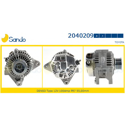 Foto Generator SANDO 20402090