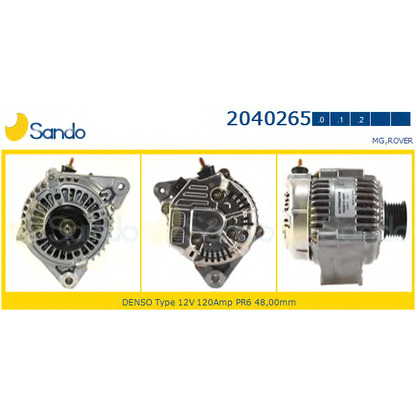 Foto Generator SANDO 20402650