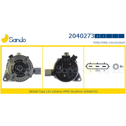 Foto Generator SANDO 20402730