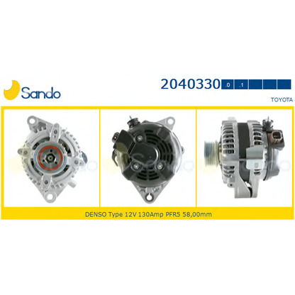 Foto Generator SANDO 20403301
