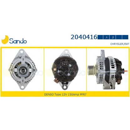 Foto Alternatore SANDO 20404162