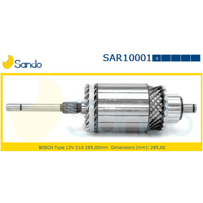 Photo Armature, starter SANDO SAR100010