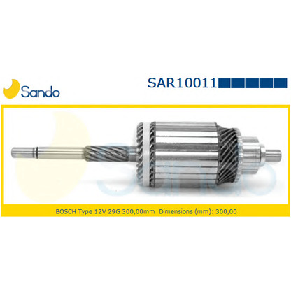 Photo Armature, starter SANDO SAR100119