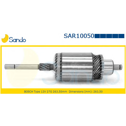 Photo Armature, starter SANDO SAR100509