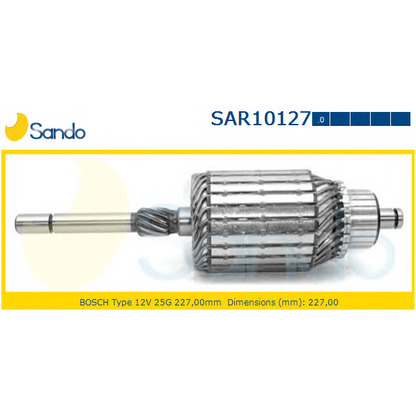 Photo Armature, starter SANDO SAR101270