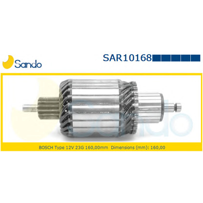 Photo Armature, starter SANDO SAR101689