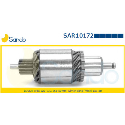 Foto Anker, Starter SANDO SAR101729