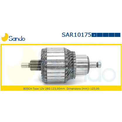 Photo Armature, starter SANDO SAR101750