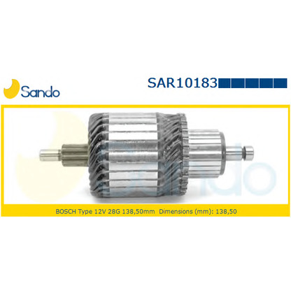 Photo Armature, starter SANDO SAR101839