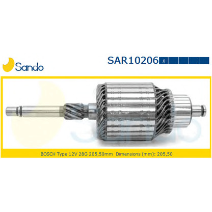 Foto Anker, Starter SANDO SAR102060