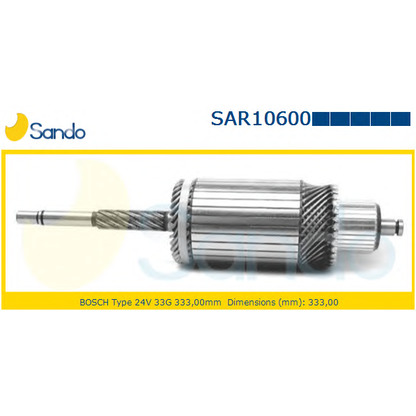 Foto Inducido, motor de arranque SANDO SAR106009