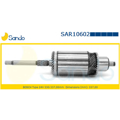 Photo Armature, starter SANDO SAR106029