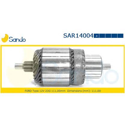 Foto Inducido, motor de arranque SANDO SAR140040