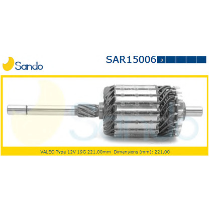 Foto Ancorina, Starter SANDO SAR150060