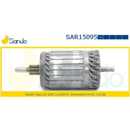 Photo Armature, starter SANDO SAR150950