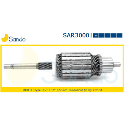 Foto Anker, Starter SANDO SAR300010