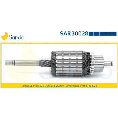 Foto Anker, Starter SANDO SAR300289