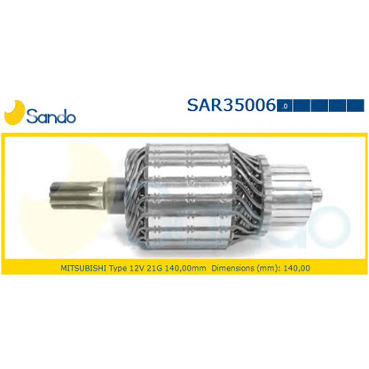 Foto Anker, Starter SANDO SAR350060