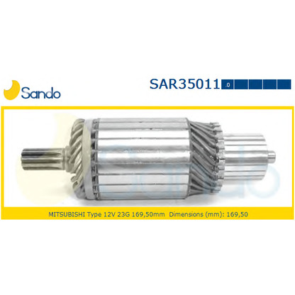 Foto Inducido, motor de arranque SANDO SAR350110