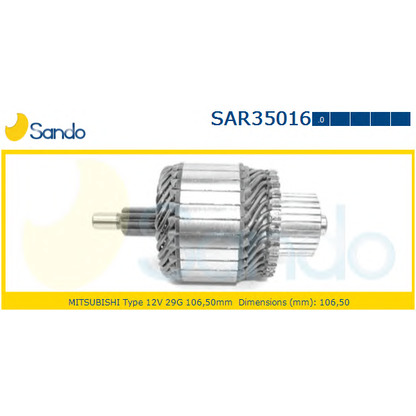 Foto Anker, Starter SANDO SAR350160