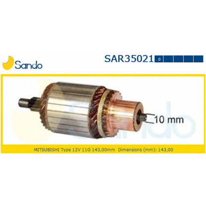 Foto Ancorina, Starter SANDO SAR350210