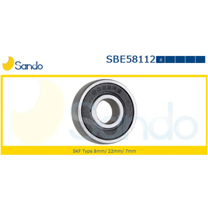 Photo Bearing SANDO SBE581120