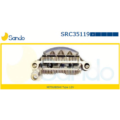 Photo Rectifier, alternator SANDO SRC351190