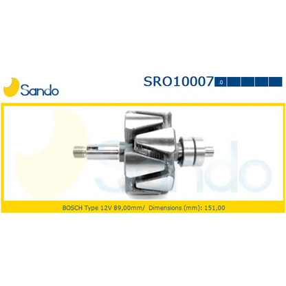Photo Rotor, alternator SANDO SRO100070