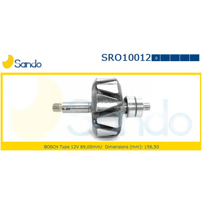 Photo Rotor, alternator SANDO SRO100120