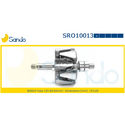Photo Rotor, alternator SANDO SRO100130