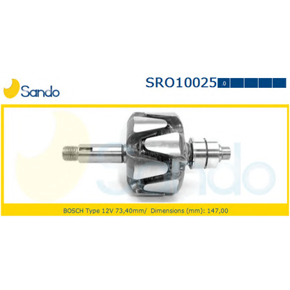 Photo Rotor, alternateur SANDO SRO100250