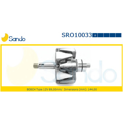 Photo Rotor, alternator SANDO SRO100330