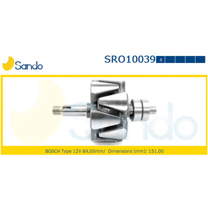 Zdjęcie Wirnik,  alternator SANDO SRO100390