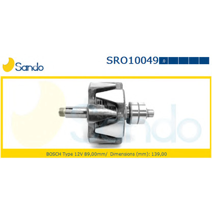 Foto Rotore, Alternatore SANDO SRO100490