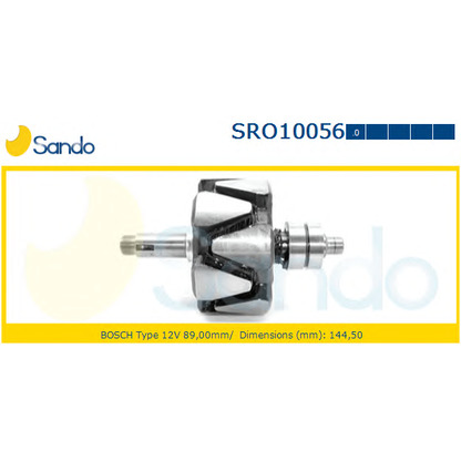 Photo Rotor, alternator SANDO SRO100560