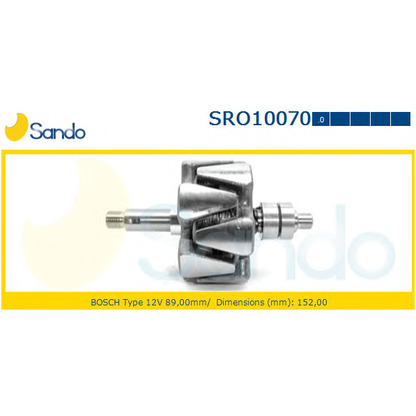 Photo Rotor, alternator SANDO SRO100700