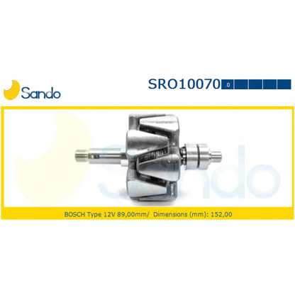 Zdjęcie Wirnik,  alternator SANDO SRO100700