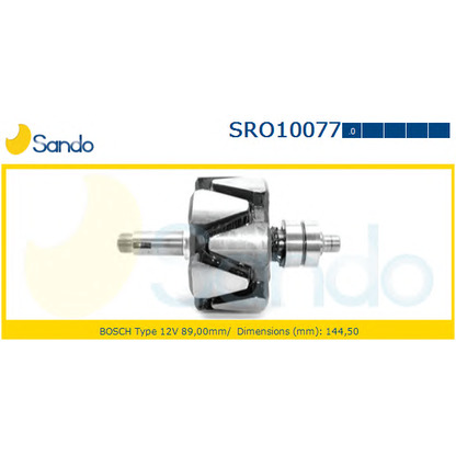 Photo Rotor, alternator SANDO SRO100770