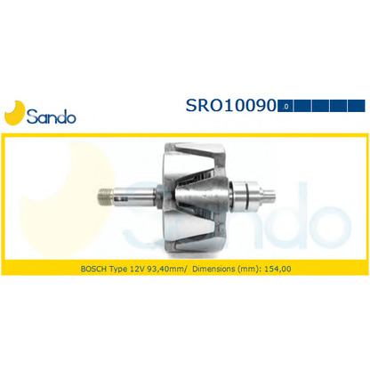 Photo Rotor, alternator SANDO SRO100900