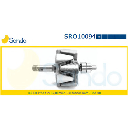 Photo Rotor, alternator SANDO SRO100940