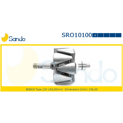 Photo Rotor, alternator SANDO SRO101000